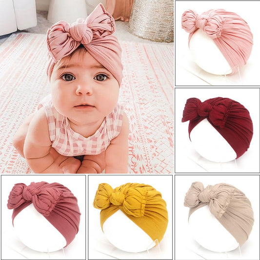 Bonnet Turban Doux pour Bébé