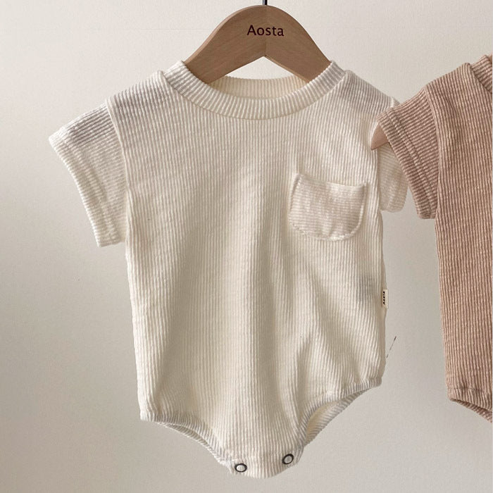 Ensemble Été T-Shirt & Barboteuse Bébé