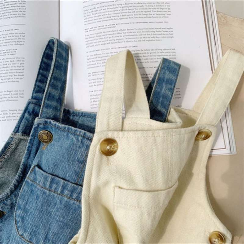 Salopette en Jean pour Enfants - Mixte & Tendance