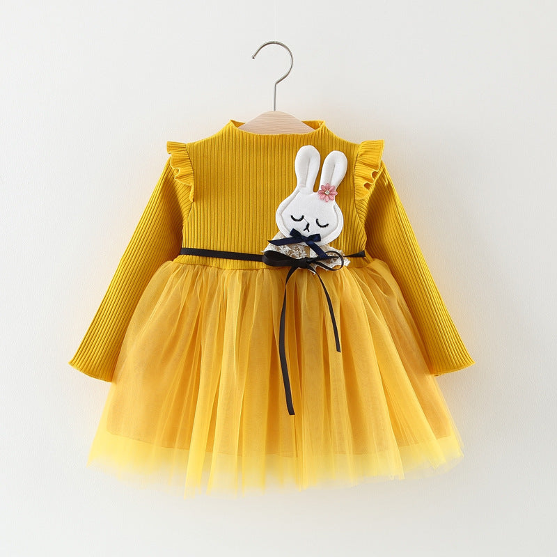 Robe de Princesse en Tulle pour Fille – Automne