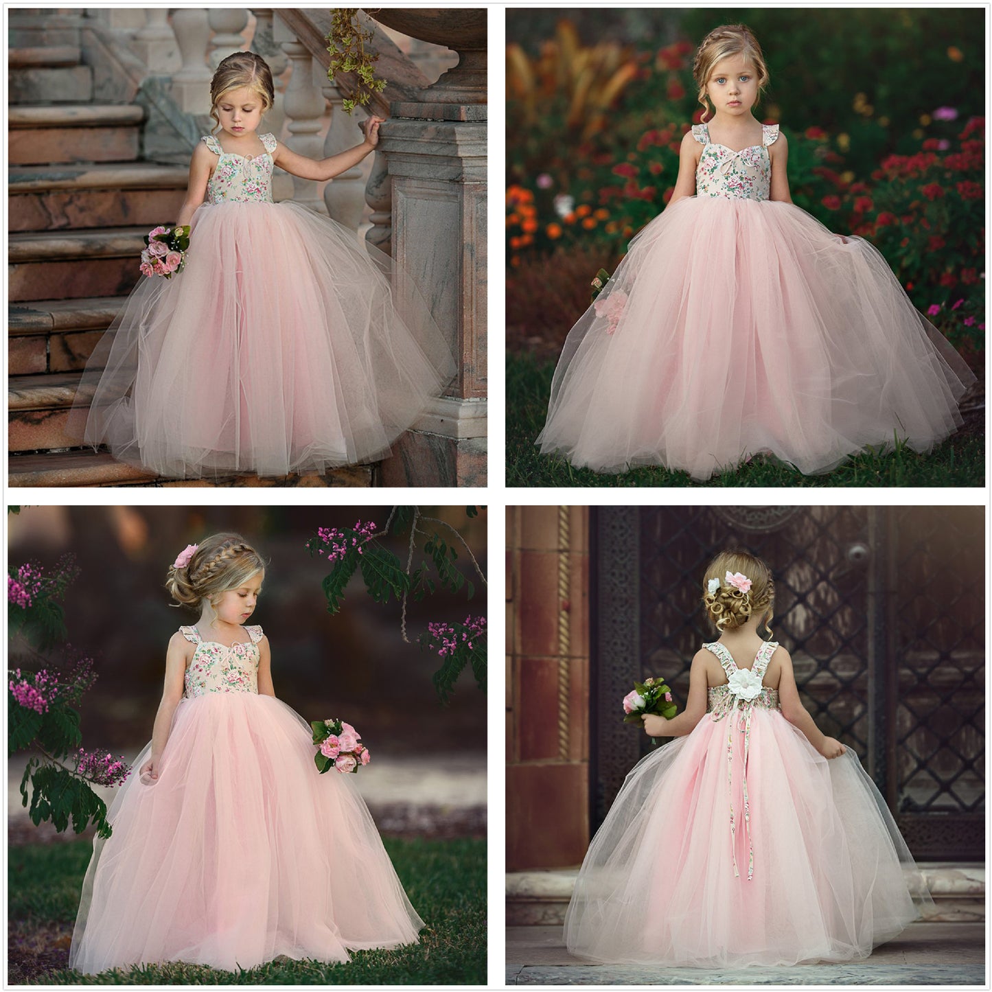 Robe de Cérémonie & Mariage Princesse pour Fille